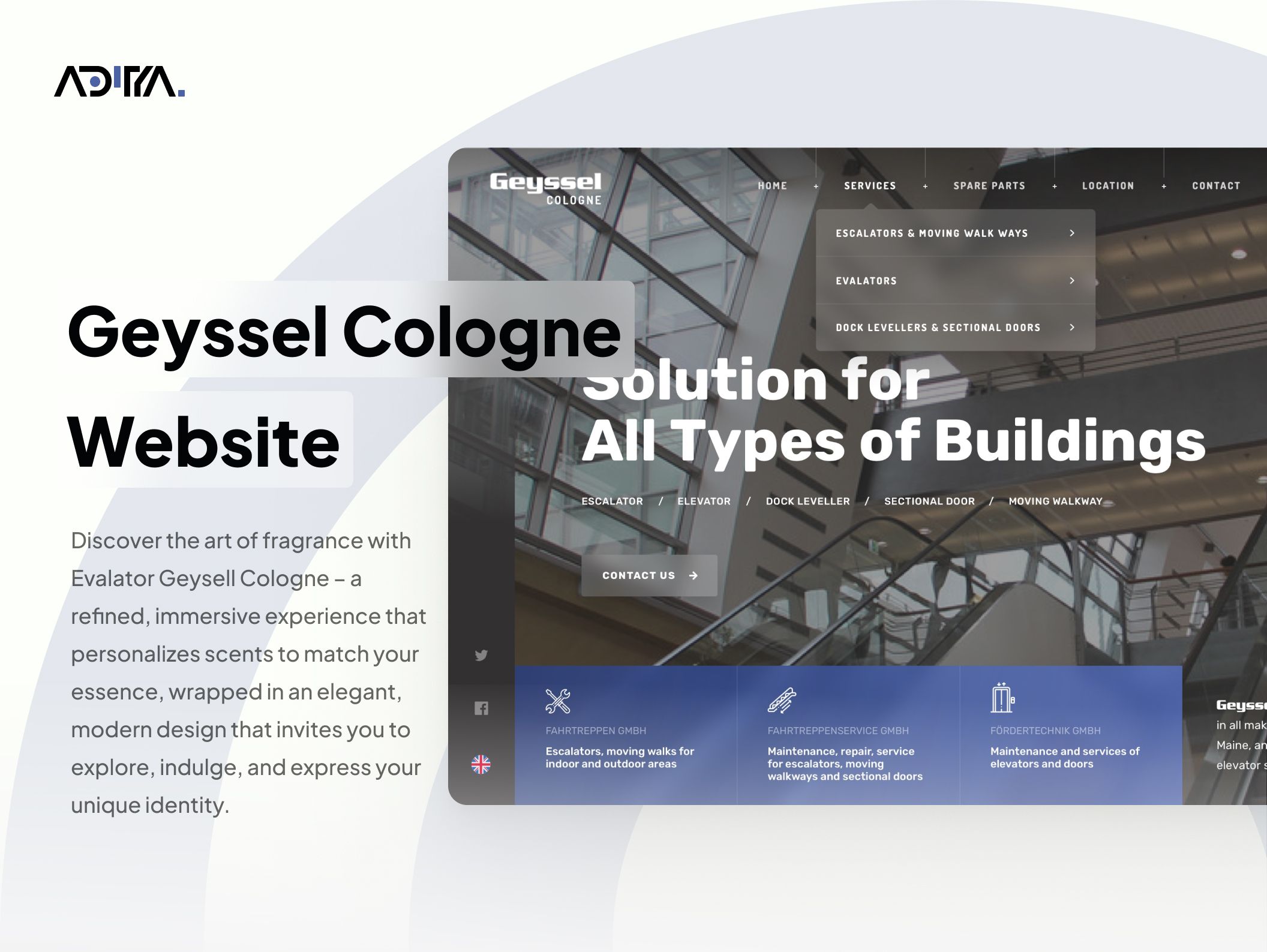 Geyssel Cologne Website