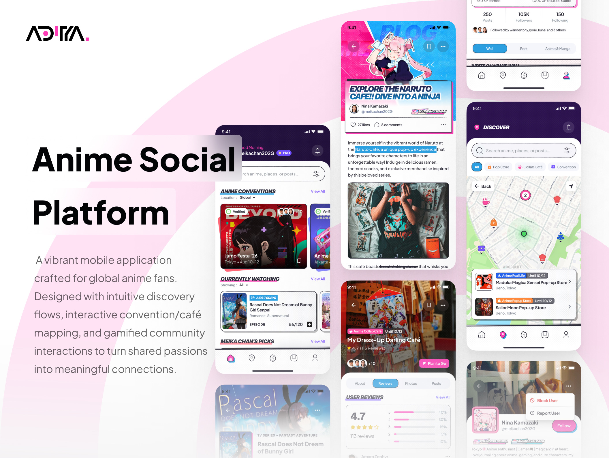 Meika-chan Anime Community App