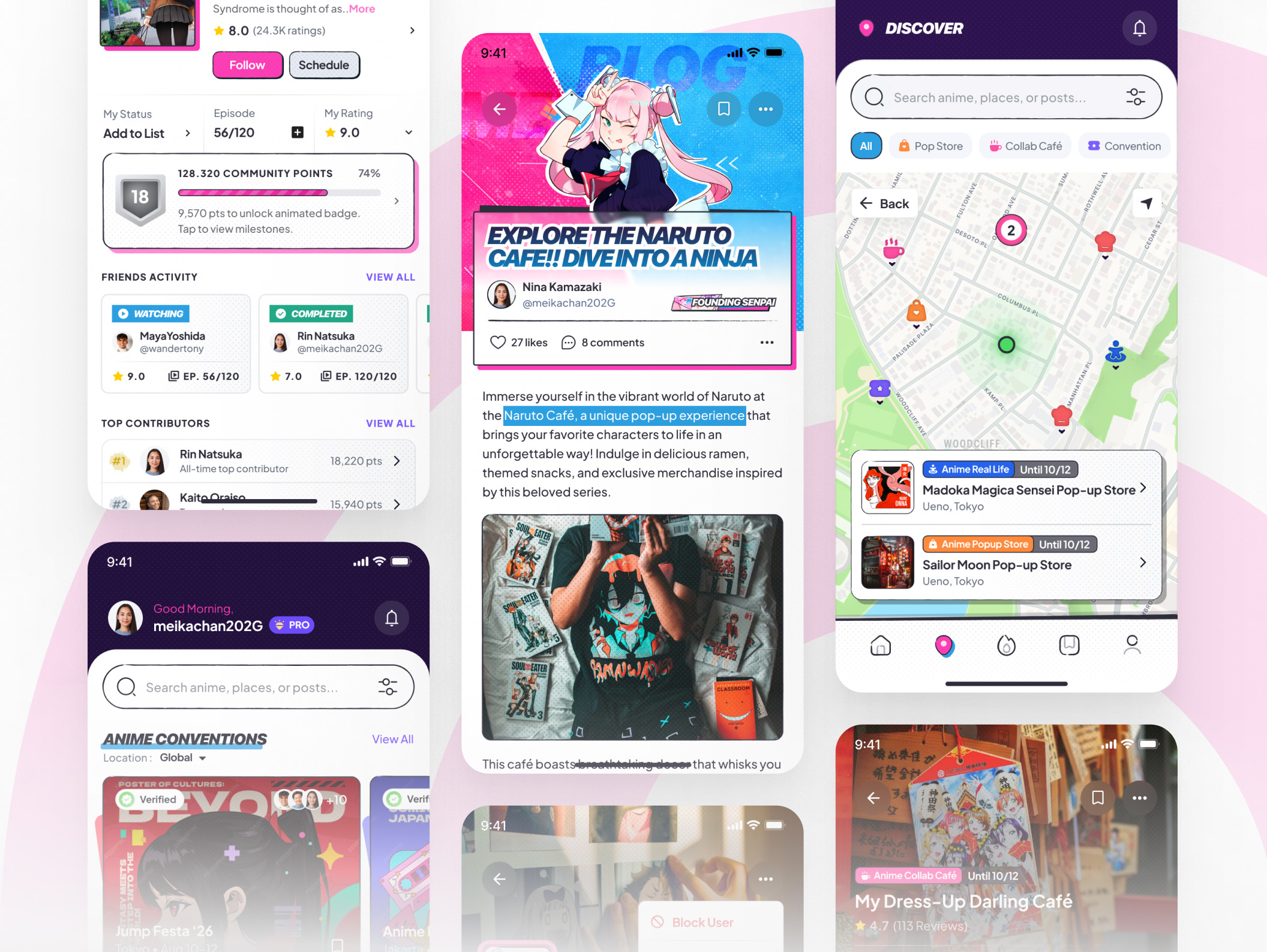 Meika-chan Anime Community App