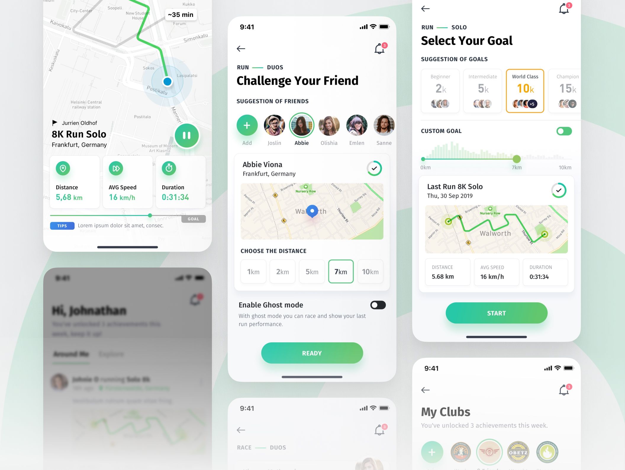 Social Running App